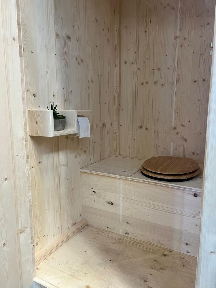 Gartentoilette Plumpsklo Kiefer Bausatz