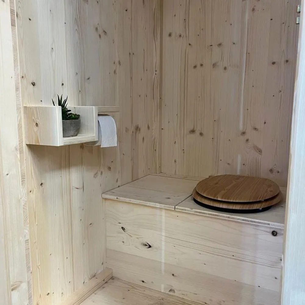 Gartentoilette Plumpsklo Kiefer Bausatz