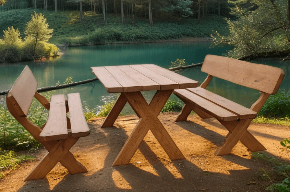 Gartenmöbel-Set Waidmann 3-teilig Gartenmöbel-Set Waidmann 3-teilig