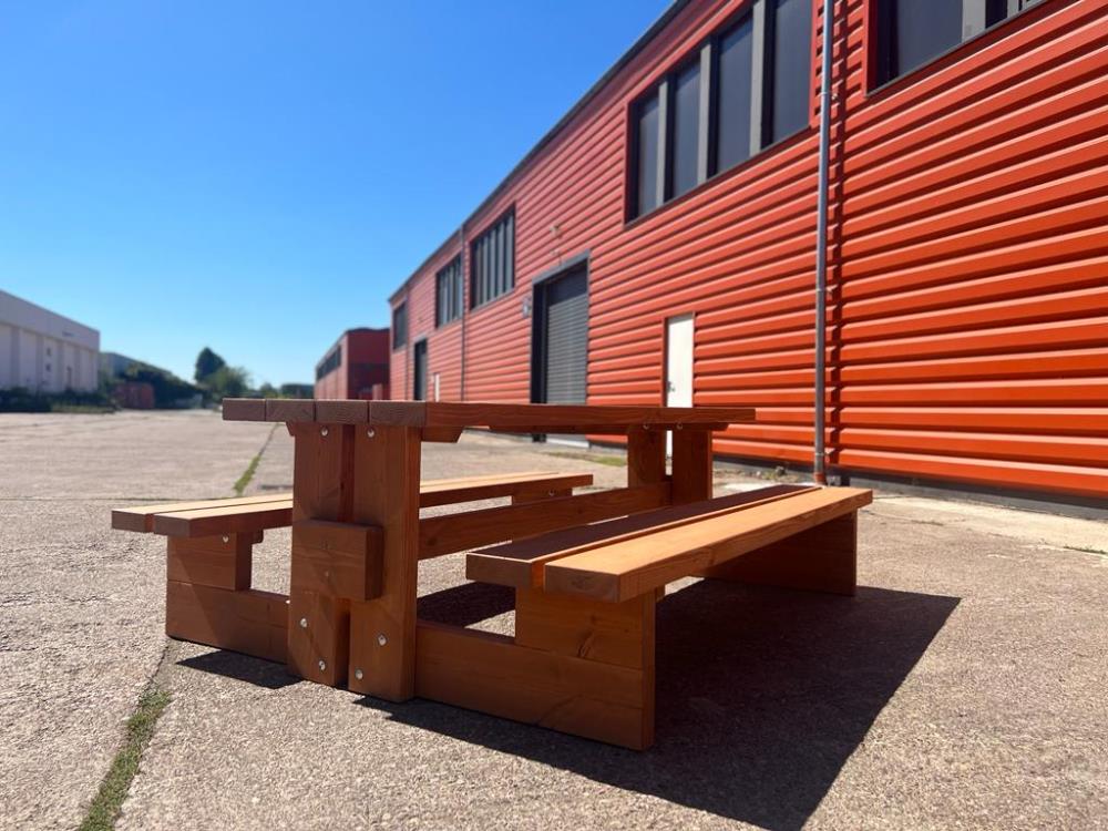 Sitzgruppe Picknicktisch Bausatz Douglasie